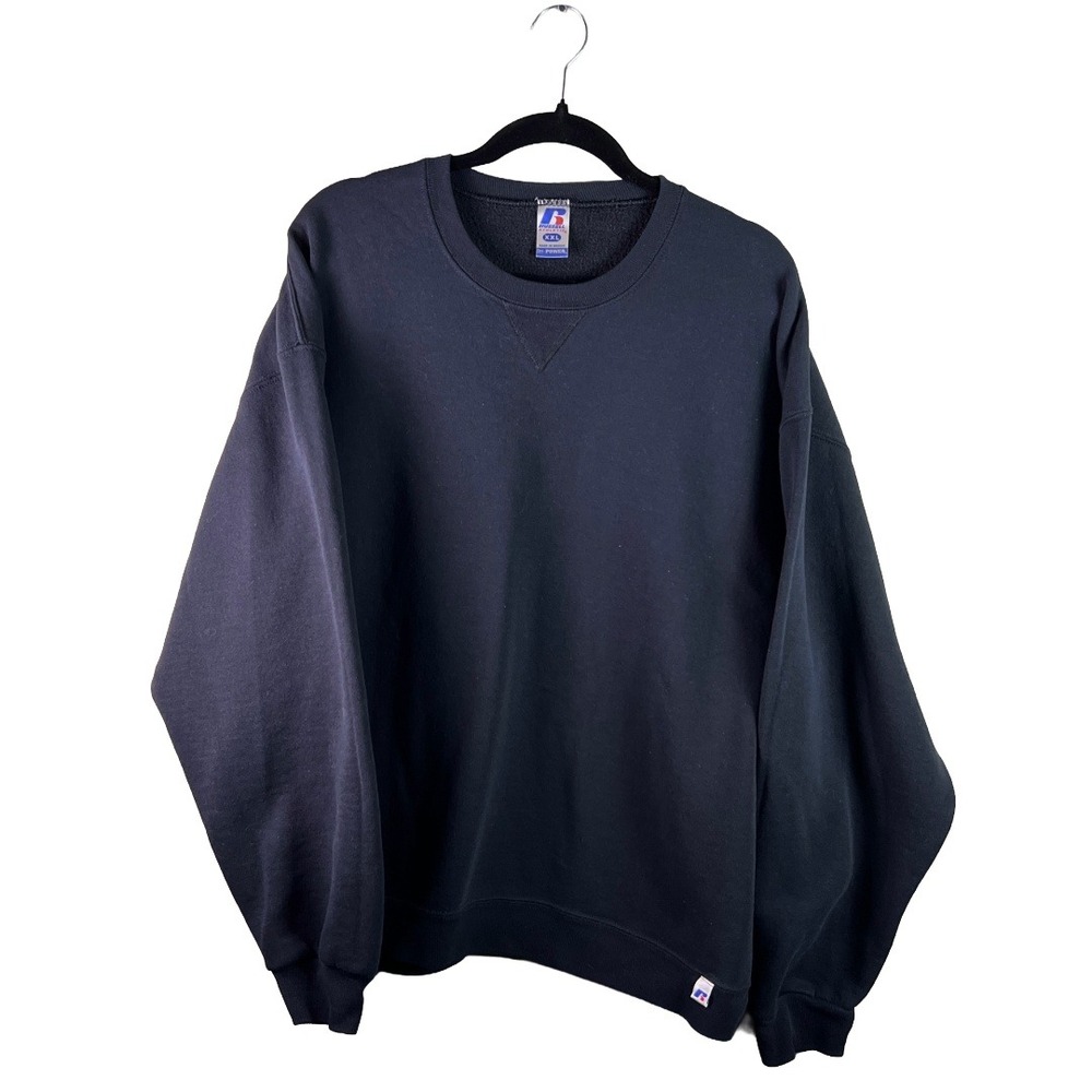 Vintage Russell Athletic Blank Sweatshirt 90s Men's XXL Streetwear